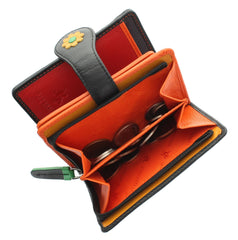 Женский кошелек на хлястике Visconti DS80 Sunshine - Visconti