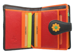 Женский кошелек на хлястике Visconti DS80 Sunshine - Visconti