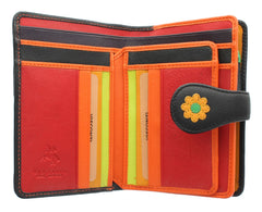 Женский кошелек c цветочками Visconti DS82 Spanish -  Visconti