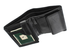 Черный мужской кошелек Visconti HT11 - Brixton (Black) -  Visconti