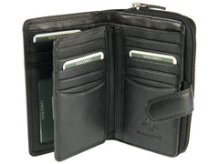 Кошелек женский, черный Heritage HT33 Madame (Black) - Visconti