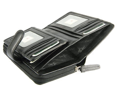 Кошелек женский, черный Heritage HT33 Madame (Black) - Visconti