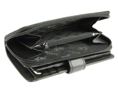 Кошелек женский, черный Heritage HT33 Madame (Black) - Visconti