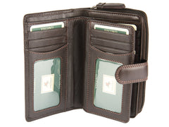 Кошелек женский, коричневый Heritage HT33 Madame (Chocolade) - Visconti