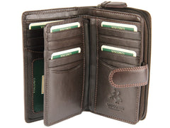 Кошелек женский, коричневый Heritage HT33 Madame (Chocolade) - Visconti