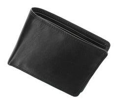 Черный мужской кошелек с монетницей Visconti HT7 Stamford (Black) - Visconti