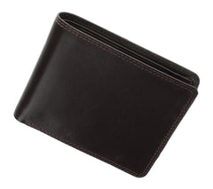 Коричневый мужской кошелек с монетницей Visconti HT7 Stamford (Brown) -  Visconti