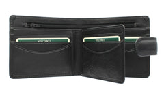 Черный мужской кошелек Visconti HT9 - Sloan (Black) - Visconti