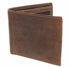 Коричневый мужской кошелек Visconti 707 - Shield (oil tan) - Visconti