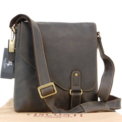 Мужская сумка на плечо Visconti 16071 Aspin (Оil Brown) -  Visconti