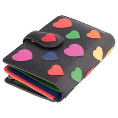 Женский кошелек с сердечками Visconti LV4 Crush - Visconti