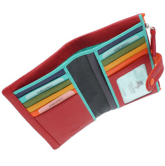 Кошелек женский МIMI M87 Malibu (red/multi) - Visconti