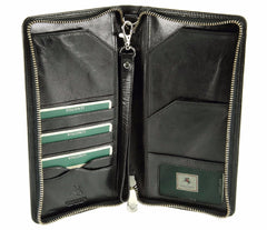 Мужской клатч (тревелер) Visconti MZ101 Wing (black) -  Visconti