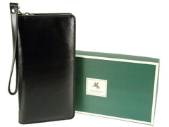 Мужской клатч (тревелер) Visconti MZ101 Wing (black) -  Visconti