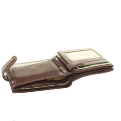 Коричневый мужской кошелек Visconti MZ5 Rome (brown) -  Visconti