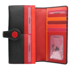 Женский кошелек в малиновый горошек Р2 Neptune (Verry Berry) - Visconti