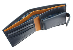Мужской кошелек Visconti PM100 Vincent (blue/mustard) -  Visconti