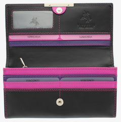 Классический женский кошелек Visconti R11 Paloma (Black) -  Visconti