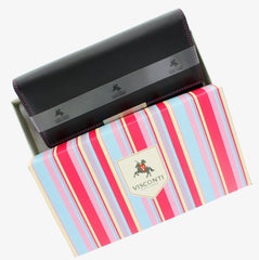 Классический женский кошелек Visconti R11 Paloma (Black) -  Visconti