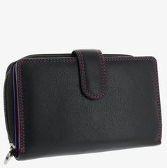 Женский черный кошелек Visconti R13 Carmelo (Black) -  Visconti