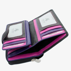 Женский черный кошелек Visconti R13 Carmelo (Black) -  Visconti