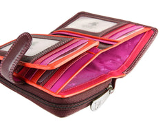 Женский сливовый кошелек Visconti R13 Carmelo (Plum) - Visconti