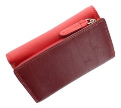 Красный женский кошелек Visconti RB43 Bora (Red/Multi) -  Visconti