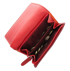 Красный женский кошелек Visconti RB43 Bora (Red/Multi) -  Visconti