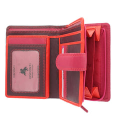 Сливовый женский кошелек Visconti RB51 Fiji (Plum/Multi) - Visconti