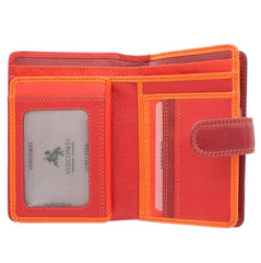 Красный женский кошелек Visconti RB51 Fiji (Red/Multi) - Visconti