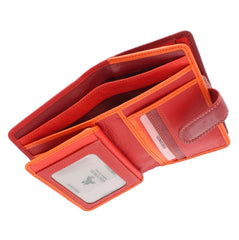 Красный женский кошелек Visconti RB51 Fiji (Red/Multi) - Visconti