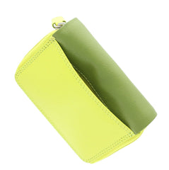 Лаймовый маленький женский кошелек RB53 Hawaii (Lime/Multi) -  Visconti