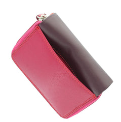 Сливовый маленький женский кошелек RB53 Hawaii (Plum/Multi) - Visconti