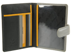 Обложка на паспорт Visconti RB75 - Sumba (black multi) - Visconti