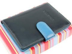 Обложка на паспорт Visconti RB75 - Sumba (blue multi) - Visconti