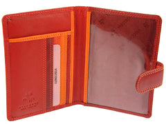 Обложка на паспорт Visconti RB75 - Sumba (red multi) - Visconti