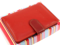 Обложка на паспорт Visconti RB75 - Sumba (red multi) - Visconti