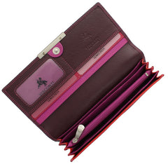 Сливовый классический женский кошелек Visconti R11 Paloma (Plum) - Visconti