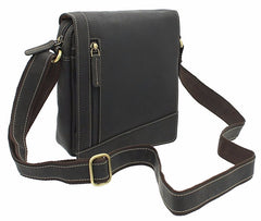 Маленькая коричневая сумка Visconti S7 (oil brown) -  Visconti