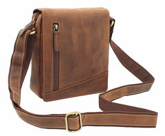 Маленькая сумка песочного цвета Visconti S7 (oil tan) -  Visconti