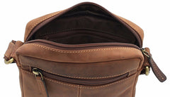 Маленькая сумка песочного цвета Visconti S7 (oil tan) -  Visconti