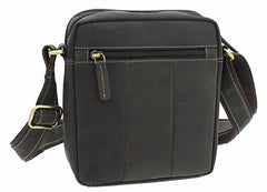 Маленькая коричневая сумка Visconti S8 (oil brown) -  Visconti