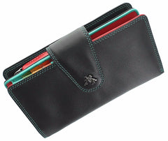 Женский кошелек на кнопке Visconti SP30 - Ylang - Visconti