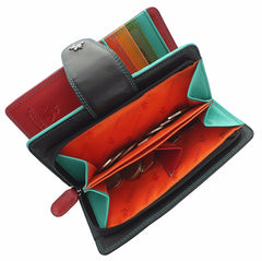 Женский кошелек на кнопке Visconti SP30 - Ylang - Visconti