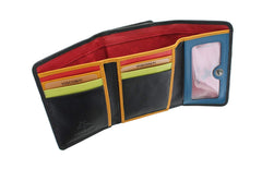 Полосатый женский кошелек Visconti STR3 Halki (RFID) -  Visconti