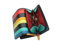 Полосатый женский кошелек Visconti STR3 Halki (RFID) -  Visconti