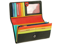 Женский кошелек в полоску Visconti STR4 Kos (RFID) - Visconti