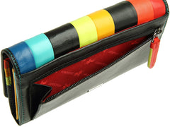 Женский кошелек в полоску Visconti STR4 Kos (RFID) - Visconti