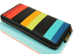 Женский разноцветный кошелек-клатч на молнии Visconti STR5 Corfu - Visconti