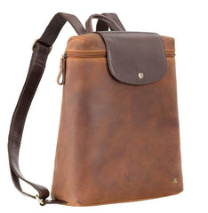 Кожаный рюкзак унисекс Visconti TC86 Saddle (tan) -  Visconti